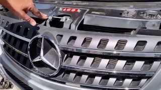 How to Install  Remove your Front Grille on Mercedes [upl. by Susanne]