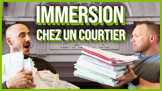 Immersion chez un courtier en prêts immobiliers Prêt bancaire et investissement locatif [upl. by Anahsahs]