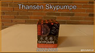 Skypumpe Thansen  Fyrværkeri nytår 20222023 [upl. by Quint729]