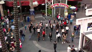 Mob Hits LA  Universal City Walk flash mob [upl. by Maloney947]