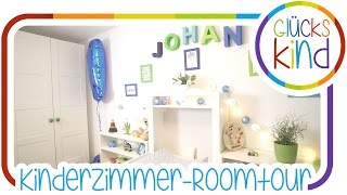 Kinderzimmer Roomtour ♥ Jungenzimmer  Das Glückskind [upl. by Geehan]