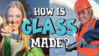 How is GLASS made  Maddie Moate [upl. by Yesdnil]