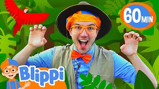 Blippis Day in the Life of the Animals  Blippi  Educational Videos for Kids [upl. by Thora675]