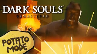 Dark Souls Remastered Gets A LowSettings Demaster  Potato Mode [upl. by Maclay]