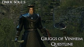 Dark Souls Remastered  Griggs of Vinheim Questline DSR Questlines [upl. by Adna562]