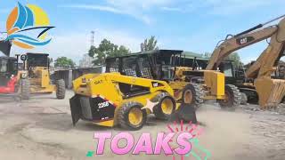 CAT 226B mini loaders [upl. by Ytsanyd512]