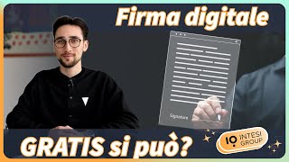 La Firma digitale online  Cosè e quanto costa [upl. by Ajit177]