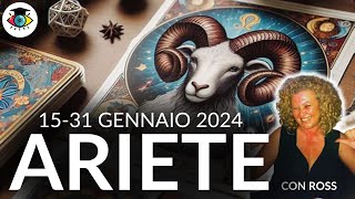 ARIETE GENNAIO 2024  LETTURA DEI TAROCCHI EVOLUTIVI [upl. by Mirth890]