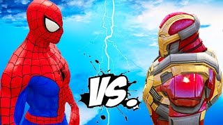 Spiderman VS Iron Man  Epic Superheroes Battle [upl. by Mccomb245]