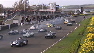 Iconic sportscar action  Salvadori Trophy highlights  Goodwood 72MM [upl. by Yregram]