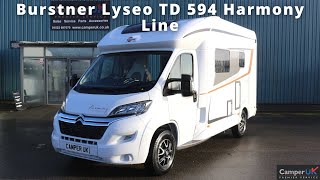 Burstner Lyseo TD 594 Harmony Line Motorhome For Sale at Camper UK [upl. by Aicire875]