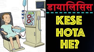 Dialysis kaise hota he  Dialysis Dialyzer Artificial kidney explained  Medical Guruji [upl. by Nitaj492]