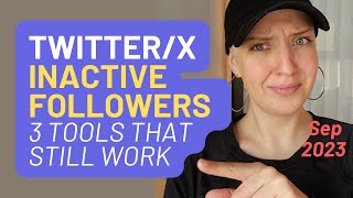 How to remove inactive followers on Twitter  X in 2023 UnfollowerStats Alternative Apps [upl. by Alym]