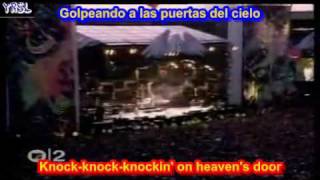 Knockin on heavens door  SUBTITULADA INGLES ESPAÑOL [upl. by Elpmet]