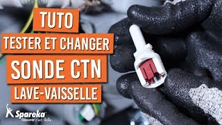 Comment tester et changer la sonde de température de lave vaisselle [upl. by Ahsekin]