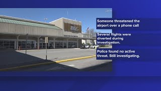 Threat to Bangor airport results in flights being diverted [upl. by Avihs]