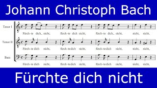 Johann Christoph Bach  Fürchte dich nicht motet for 5 voices [upl. by Hodge]