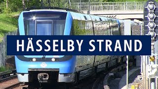 Hässelby Strand Station Stockholms Tunnelbana 2017 [upl. by Adiesirb]