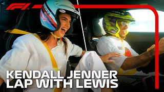 quotDid We Break The Carquot Lewis Hamilton Takes Kendall Jenner For A Miami Hot Lap F1 Pirelli Hot Laps [upl. by Ruggiero253]