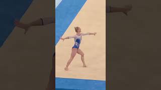 Angelina Melnikova Floor Exercise Routine 2020 Tokyo Olympic Games Slow Motion shorts 4 [upl. by Gurolinick]