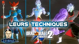 Les Techniques de Demigra Mira et Zamasu Dragon Ball Xenoverse 2 [upl. by Nevet]