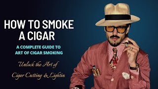 How to smoke a Cigar [upl. by Islehc]