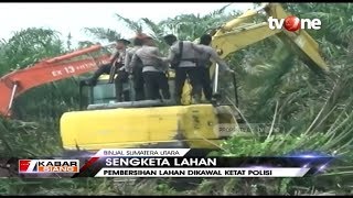 Polisi Jaga Ketat Proses Eksekusi Lahan Sengketa di Sumatera Utara [upl. by Lennahs]