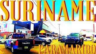 Paramaribo Suriname 2023 Driving City [upl. by Surovy]