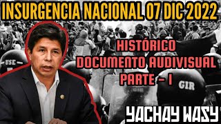 ¿QUÉ PASÓ EL 7 DE DICIEMBRE 2022 EN PERÚ ¿NUEVAS ELECCIONES O RESTITUCIÓN DE PEDRO CASTILLO 3 SEP [upl. by Hurlow26]