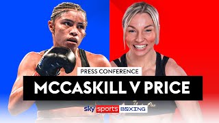 JESSICA MCCASKILL VS LAUREN PRICE 🔥  Launch Press Conference [upl. by Tuck]