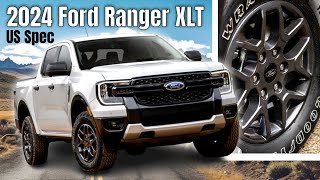 2024 Ford Ranger XLT Sport US Spec Revealed [upl. by Ijok]