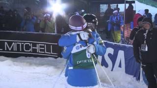 Mikaela Matthews vs Jaelin Kauf  Dual Moguls Small Final  Visa Freestyle International 2016 [upl. by Oflunra777]