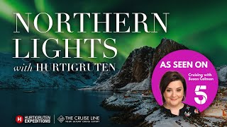 Northern Lights Cruises with Hurtigruten Expeditions  The Cruise Line [upl. by Eiuqnimod]