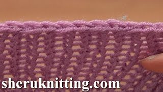 Decrease Bind off In Pattern Knit Ribbing K1 P1 Tutorial 7 Method 3 of 12 [upl. by Eedia]