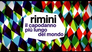 Rimini  Il capodanno più lungo del mondo 2017 [upl. by Bocyaj]