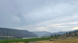 Chilcotin River landslide  Reservoir from above [upl. by Vincentia320]