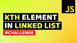 How to Find kth Element in Linked List [upl. by Siraj]