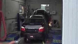 Subaru sti usdm 2004 dyno run a lachute performance [upl. by Nellaf]