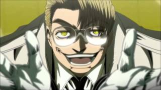 Hellsing Ultimate  The Major In 4 Languages [upl. by Aihtiekal]