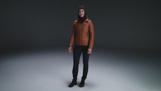 Arcteryx  Cerium LT Hoody Womens  Rhassoul [upl. by Samala734]