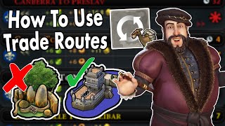 Civ VI The Ultimate Guide to Trade Routes [upl. by Eiram]