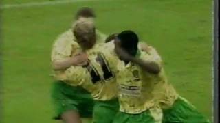 NORWICH CITY v BAYERN MUNICH UEFA Cup 199394 ALL GOALS both legs [upl. by Yatnohs]