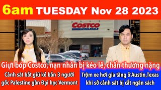 🇺🇸Nov 28 2023 Giựt bóp ở Costco California nữ nạn nhân bị kéo lê chấn thương nặng [upl. by Masterson]