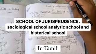 School of Jurisprudence  Sociological school  In Tamil law jurisprudence schoolofjurisprudence [upl. by Krute]