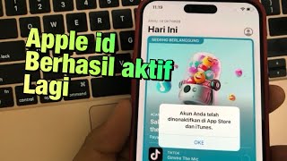 Apple id Tidak Aktif  berhasil 100  Aktif lagi [upl. by Abell]