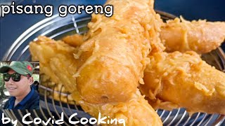 Street food Crispy Pisang Goreng RecipeResep pisang Goreng krispigoreng Pisang recipe how to [upl. by Ikiv]