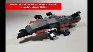 How to build a LEGO MCRN TachiRocinante  AsianBrickGeek MOCs [upl. by Flosser]