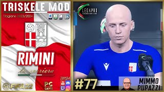 La scalata in CARRIERA dalla SERIE D su FIFA con la TRISKELE MOD 77 [upl. by Chloette]