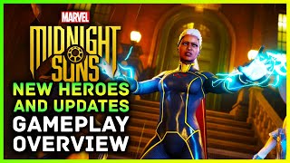 AD Marvel’s Midnight Suns  New Hero Storm Season Pass DLC Updates Gameplay Overview amp More [upl. by Buford]