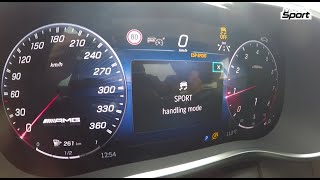 0 à 270 kmh avec la nouvelle AMG GT 63 [upl. by Omar]